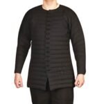 Medieval Gambeson - Black with Button