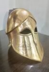 Brass Corinthian helmets