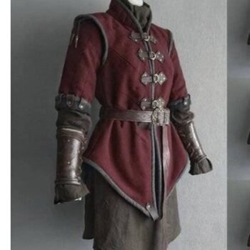 Medieval Gambeson Cotton Padded Doublet Aketon Jacket