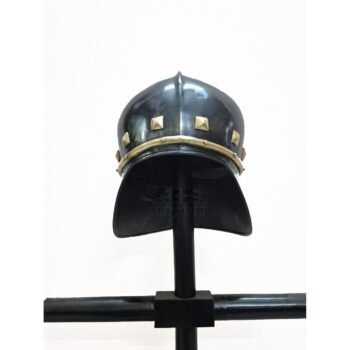 Nilfgardiaan helmet for Witcher and Larp 18 Gauge Steel
