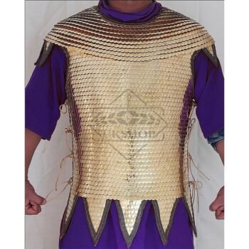 Lorica Squamata Armour Brass Scale 15x25MM Reenactment Roman Armour