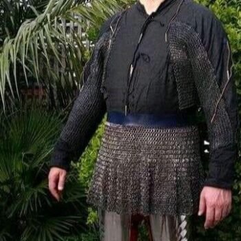 Chainmail Voiders with Skirt - 9MM Flat Ring With Solid Ring