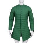 Medieval Padded Gambeson Green Color For Medieval Costume