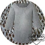 Chainmail shirt -10MM Every Ring Round Riveted Full Sleeves
