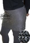 Chainmail Skirt 9mm Flat Riveted With Washer mild steel