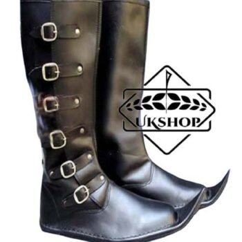 Men's Leather Shoes, Medieval boots, Thanks giving gift