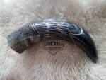 Raven Viking Drinking Horn mug, Viking Drinking Mug, Thanks giving gift