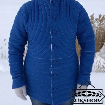 Knights Long Sleeves Gambeson, Reenactment jacket for Medieval events, Thanks giving gift