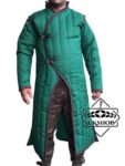 Medieval Green SCA Larp Gambeson Standard Sizes, Thanks giving gift