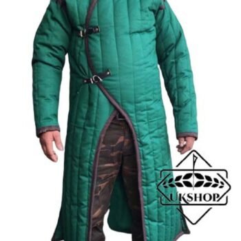 Medieval Green SCA Larp Gambeson Standard Sizes, Thanks giving gift