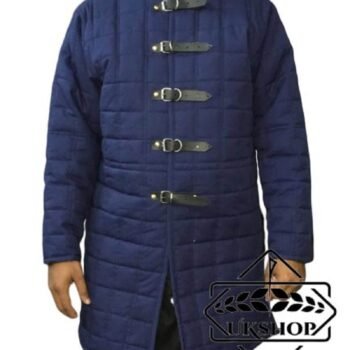 Historical Gambeson for SCA Larp Cotton Padded Gambeson