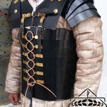 Roman Lorica Segmentata, Black antic finish