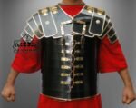 Roman Lorica Segmentata,  Black antic finish, Roman Armor | Roman Soldier Military | Thanks giving gift