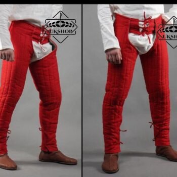Medieval Cotton Leggings, Thick Padded Chausses Lower Under Gambeson Hauberk SCA Armor, Thanks giving gift