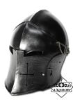 Medieval Barbute Helmet | Knight Templar Crusader Armour Helmet |Roman Spartan Black Knight barbute helmet, Thanks giving gift