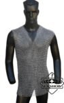 Aluminum butted Chainmail Sleeveless Shirt, Thanks giving gift