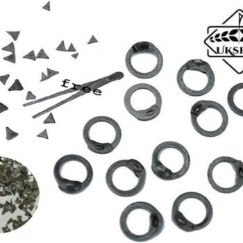 Flat Rings with Wedge Rivets -7 MM- 8 MM-9 mm - Riveted Chainmail Rings, LARP, Reenactment , wedge carbon steel rings , Thanks giving gift