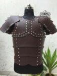 Greek Leather Armour Breastplate with removeble spaulders, Thanks giving gift