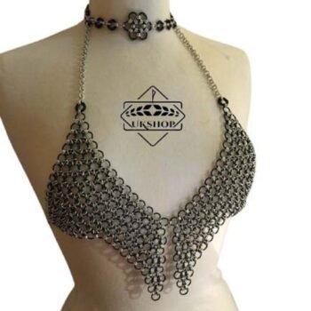 Sexy Chainmail Bra, Chainmail Party top, Thanks giving gift