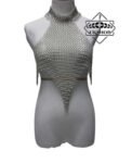 Sexy Chainmail Bra, butted chainmail Top, mother day gift