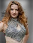 Sexy Chainmail halter, Fancy Bra Pantie Lingerie, Christmas gift