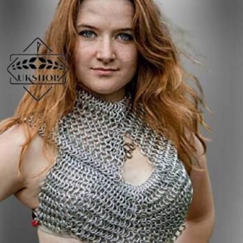 Sexy Chainmail halter, Fancy Bra Pantie Lingerie, Christmas gift