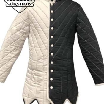 Aketon Gambeson With Long Sleeves, Padded Gambeson with Botton, Thanks giving gift