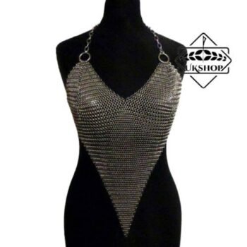 Chainmail Bikini Top For Birthday Party