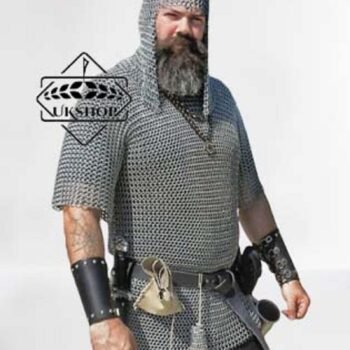 chainmail shirt, 10 MM Butted Ring Auminium Anodized