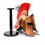 Spartan Helmet With Red Plume