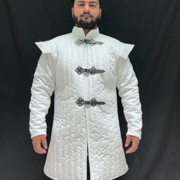 Witcher Gambeson full Sleeves with Closure Buckles