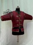 Medieval Gambeson Witcher Larp Cotton Padded Gambeson