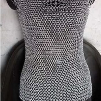 Sexy Chainmail Top, Aluminium Chainmail Party Top, mother day gift