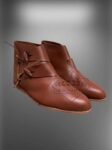 Viking boots, for the period 1000-1250 AD Half boots with toggle buttons