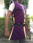 Medieval gambeson with sleeveless, Gambeson Costume, Thanks giving gift