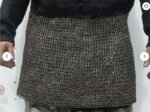 Medieval Chainmail Skirt | 9 mm Flat Riveted With Washer mild steel | chainmail skirt Easter
