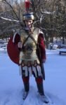 Brass Scale Lorica Squamata, 15x25 MM Roman Scale Armor Double Pteruges, Thanks giving gift