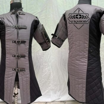 Medieval Costume Gambeson Free Leather Arm, Thanks giving gift