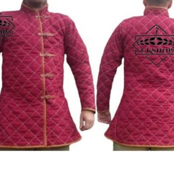 Quilted Padded Gambeson With Full Sleeves, Thanks giving gift