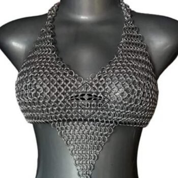 Chainmail Top Aluminium Butted Ring 10MM - 16 Gauge