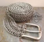 Chainmail Belt, Stainless Steel Chainmaille Belt, Chainmail Belt, viking Chainmail Belt | Handmade Gifts