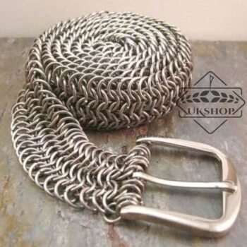 Chainmail Belt, Stainless Steel Chainmaille Belt, Chainmail Belt, viking Chainmail Belt | Handmade Gifts