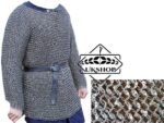 9MM Chainmail shirt, 9MM Round Riveted Chainmail Full Sleeves Shirt, Thanks giving gift