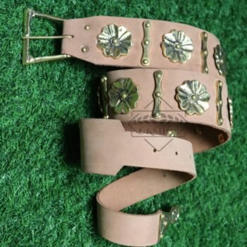 Medieval Belt - II With Brass Casting, Thanks giving gift