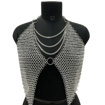 Chainmail Top For Women Stylish Bra Cosplay Girl