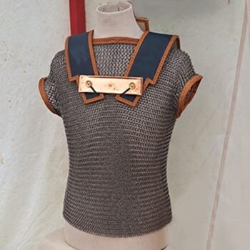 Lorica Hamata 6mm Round Riveted with Solid Ring