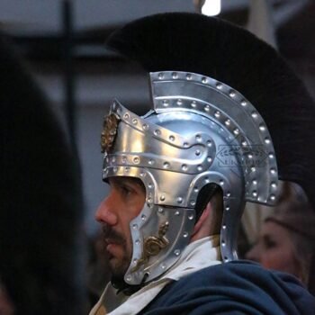 Roman Praetorian Helmet - 18 Gauge Steel