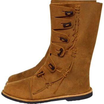 Viking Long Boots - Brown